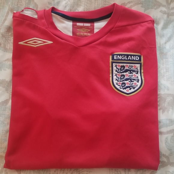 Umbro England 🏴󠁧󠁢󠁥󠁮󠁧󠁿 2006 Away Jersey (L) - Picture 16 of 16